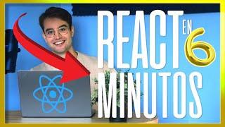 Learn ReactJS in 6 MINUTES - Skyder Dev