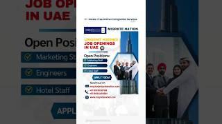 Dubai Employment Visa from India | UAE Work Visa | UAE Jobs #applynow #workpermit #shortsviral