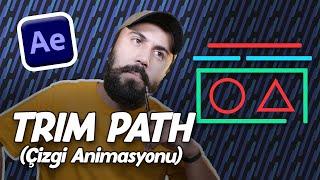 TRIM PATH | Çizgi Animasyonu | After Effects Eğitimleri