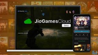 Cloud Gaming With Jio cloud games.