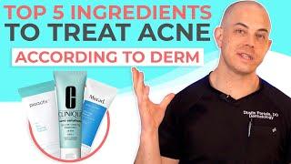 Best Ingredients to Treat Acne According to a Dermatologist | 208SkinDoc Dr. Dustin Portela