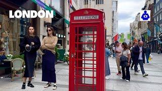 London Spring Walk  OXFORD STREET, Bond Street to Piccadilly Circus | Central London Walking Tour