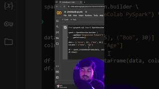 Build Your First PySpark DataFrame  #shorts #coding