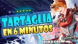 SIGUE FUERTE? TARTAGLIA BUILD GOD EN 6 MINUTOS!  - Guía build Tartaglia - Genshin Impact