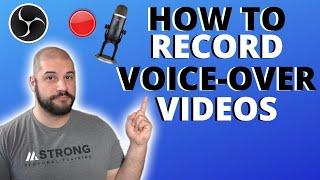 HOW TO Record Voice-Overs with OBS!