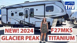 New! Glacier Peak F27MKS Luxury Mid-Profile 5th Wheel! Off Grid, High Quality, True Four Seasons!