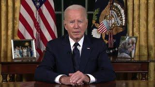 President Biden Oval Office address on Israel and Ukraine