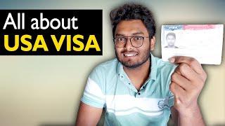 USA Visa 10 years, 5 years, 3 years| F1, B1/B2, H1-B, etc. details about USA visas| हिंदी में।