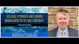 AAPG Academy Geologic Hydrogen and Carbon Management in the Mid-Continent with Franek Hasiuk