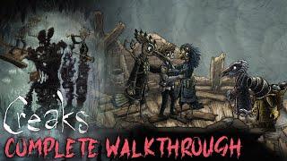 Creaks  FULL  Complete Story Walkthrough [1440p WQHD 60FPS PC]