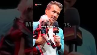 Ryan Reynolds Introduces DOGPOOL  #shorts #marvel #deadpool #wolverine #hughjackman #dogpool #peggy