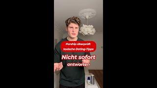 Nicht sofort antworten