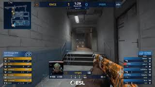 Zews can't stand on edge :DDD - Ence vs. Mibr - Semi-final - IEM Chicago 2019 - Train