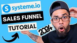 How To Create A Sales Funnel In Systeme.io For Digital Products (Systeme.io Tutorial 2024)