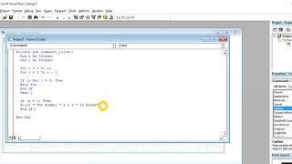 How to Find Prime Number using Visual Basic 6 0