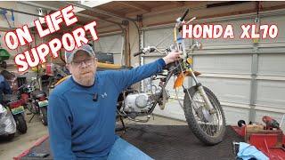 1974 Honda XL70 Will it run Part 2 Project Old Crusty