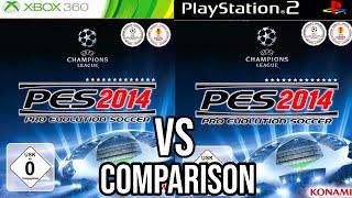 PES 2014 Xbox 360 Vs PS2