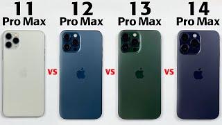 iPhone 11 Pro Max vs 12 Pro Max vs 13 Pro Max vs 14 Pro Max Speed Test in 2023 : Ultimate Showdown!