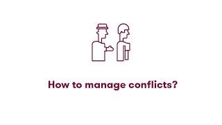 How to manage conflicts? | Vilnius University