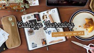 Catch up journaling (Journal with me no. 14)