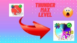 ROBLOX WEAPON FIGHTING SIMULATOR  Max Level Thunderbolt EXOTIC WORD 26