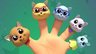 Cat Finger Family, Kids Song And Nursery Rhymes For Children