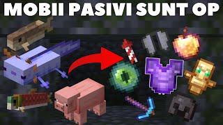 MINECRAFT DAR MOBII PASIVI SUNT OP!