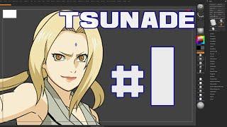 【Modeling Stream】 Tsunade Part 1