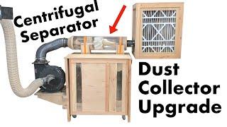 I Made a Centrifugal Dust Separator to Upgrade My Cheapo Dust Collector