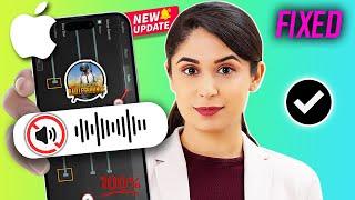 How to Fix PUBG Mobile Sound Not Working Problem on iPhone 2024 | PUBG No Sound Issue
