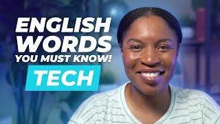 TOPICAL ENGLISH VOCABULARY | ENGLISH WORDS ABOUT TECHNOLOGY ADVANCEMENTS