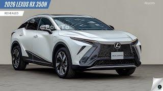 2026 Lexus RX 350h Revealed - hybrid upgrade on the iconic RX model!