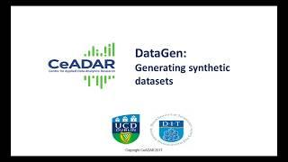 DataGen - automated data generation