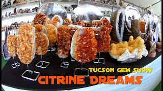 Sparkling Citrine - Tucson Gem Shows