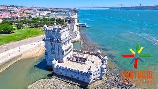 Lisbon aerial view  Lisboa vista do céu