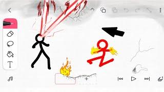 animation vs animator stickman flipacelip ( Alan Becker ) animasi Indonesia part 1