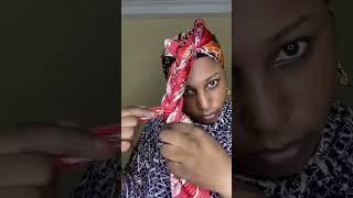 Easy headwrap tutorial #tutorial #headwrap #turbanstyles #turban