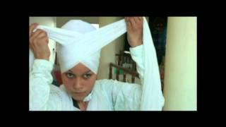 How to tie a Girl Dumala II Simrandeep Kaur II Voice of Sikh Panth