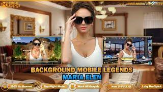 Artis Cantik Maria Elen Background Mobile Legends New UI