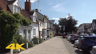 Burnham-on-Crouch Walk: Town Centre【4K】