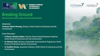 Breaking ground in food, energy and nature-based research | World Forum 2024