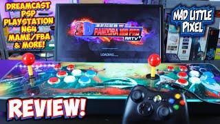 New 3D Pandora Box 18S Pro Arcade Review! 4,000 Games! Dreamcast, PSP, N64, MAME, FBA & More!