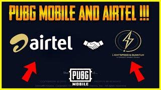 PUBG MOBILE AND AIRTEL PARTNERSHIP NEWS | IS IT TRUE ? - WHAT HAPPENED WITH JIO ? MAZAK CHALRAY ?