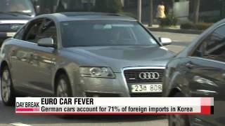 European auto imports eating into sales of Korean auto giants   유럽차 국내 수입, 한국차 수