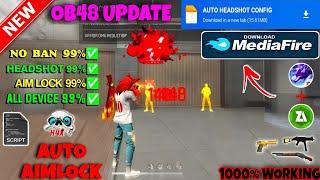 Free Fire Auto Headshot Config File Macro Aimbot + No Recoil Regedit ‼️ Antiban VIP Script 