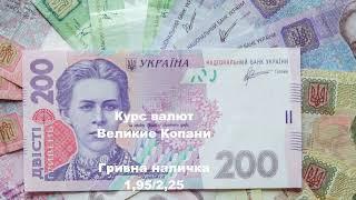Курс валют: доллар, гривна к рублю