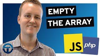 Empty the Array | Programming Interview Questions, JavaScript/PHP