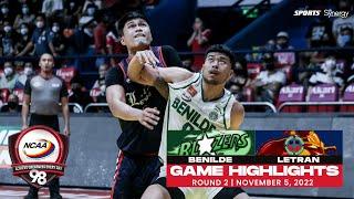 NCAA Season 98 | Game Highlights: Letran vs Benilde | Men's Basketball Tournament Round 2