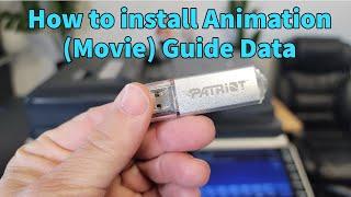 How to correctly install Animation (Movie) Guide Data on a Konica Bizhub #konicaminolta #copiers