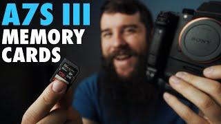 Sony A7S III, FX6, FX3 Memory Cards Guide: CFexpress vs SD for 4K Video
